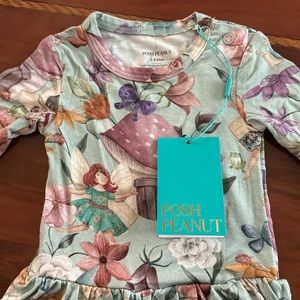 Posh Peanut Fay or Faye bodysuit twirl dress NWT
